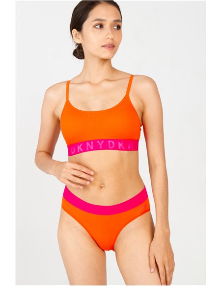 Трусы-слипы женские DKNY , Оранжевый+розовый (I820Y)