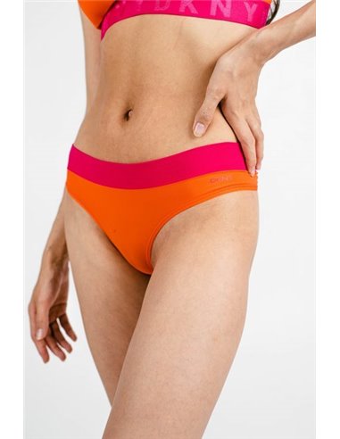 Трусы-стринги женские DKNY , Оранжевый+розовый (I820Y)