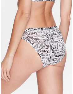Трусы-слипы женские DKNY , Белый/черный (I064Y) 2