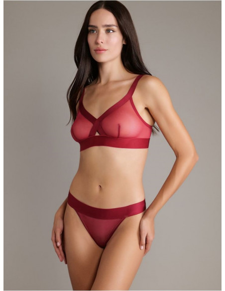 Трусы-стринги женские DKNY , Rumba Red (I602Y)