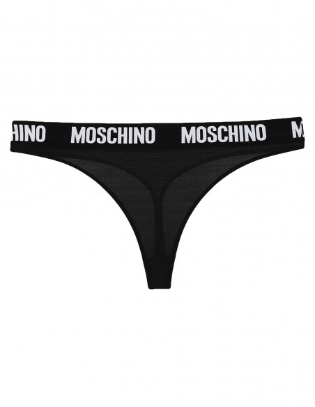 Трусы-стринги женские MOSCHINO, Черный