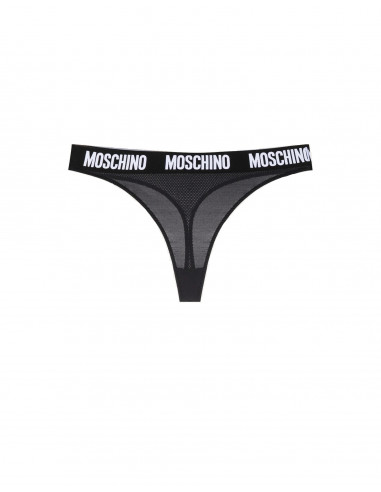 Трусы-стринги женские MOSCHINO, Черный