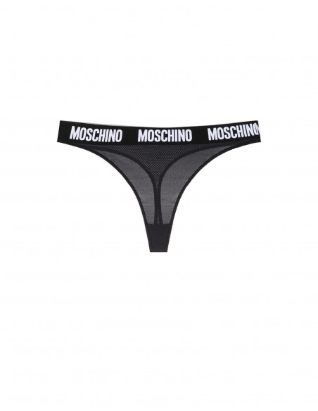 Трусы-стринги женские MOSCHINO, Черный