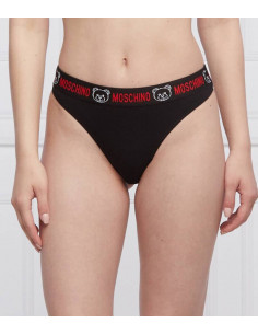 Трусы-стринги женские MOSCHINO, Черный
