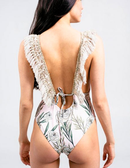 Купальник слитный женский AQUA CLARA, Narania