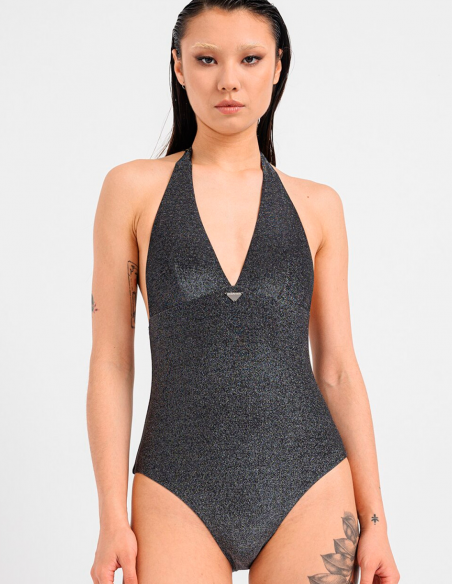 Купальник слитный женский EMPORIO ARMANI, Чёрный