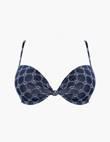 Купальник (бюстгальтер+трусики) женский EMPORIO ARMANI, Синий