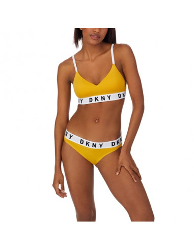 Трусы-слипы женские DKNY, Золотисто-жёлтый (I711Y)