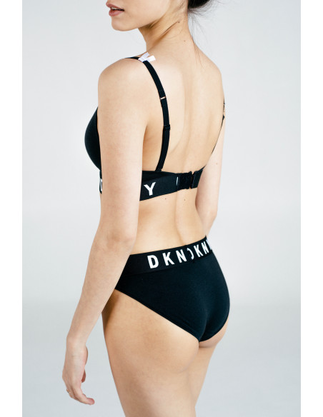 Трусы-слипы женские DKNY, Черно-белый