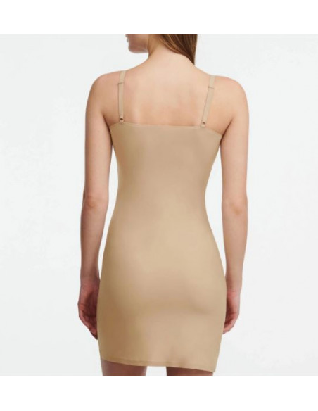 Комбинация женская бесшовная Chantelle Soft Stretch, Телесный (0WU)
